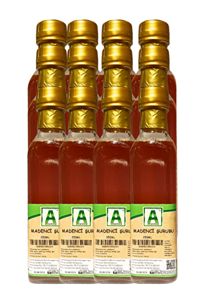 Aktarzane شراب عامل منجم 250 مل - 12 زجاجة زجاجية بالجملة