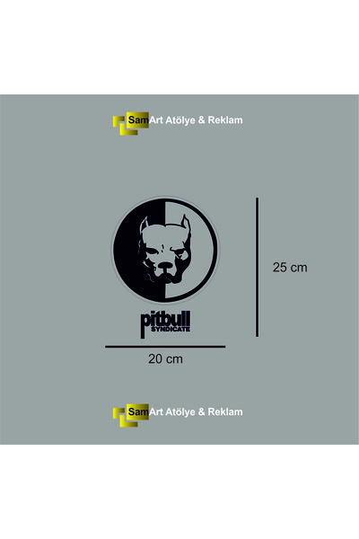 sticker Pitbull Label Vehicle Sticker