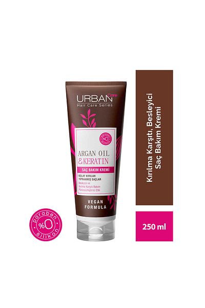 Urban Care Argan Oil & Keratin Hair Care Cream 250 ml