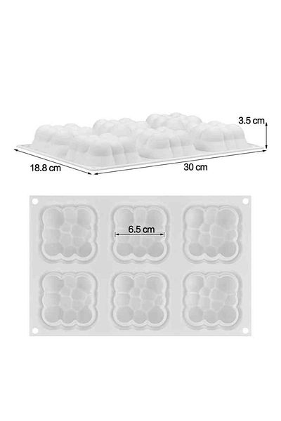 Getshopmini Epoxy 3D Cloud Decoration Candle Mold Silicone Mould GT1346