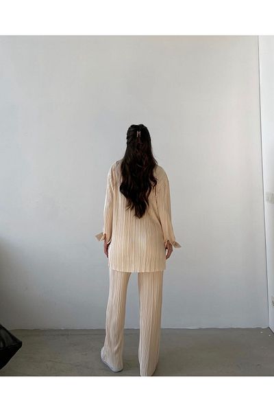Ekim Store Crinkle Shirt nadrág szett