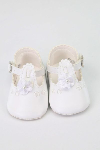 SIRRI Baby Girl Soft Sole Shoes, Size 16-17-18