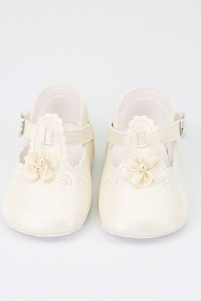 SIRRI Baby Girl Soft Sole Shoes, Size 16-17-18