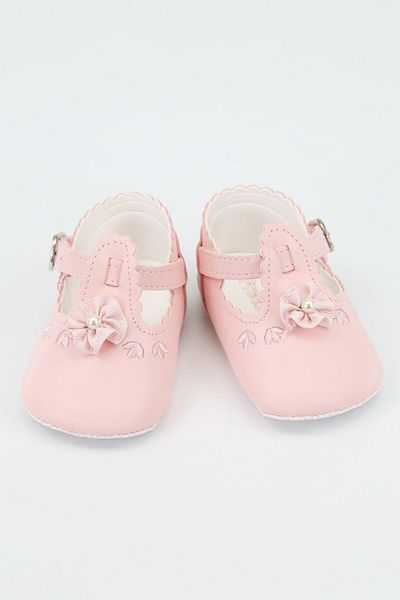 SIRRI Baby Girl Soft Sole Shoes, Size 16-17-18