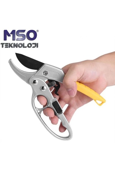 MSO TEKNOLOJİ Bahçecilik VIP Kalite Süper Güçlü Profesyonel Bağ Bahçe Makas