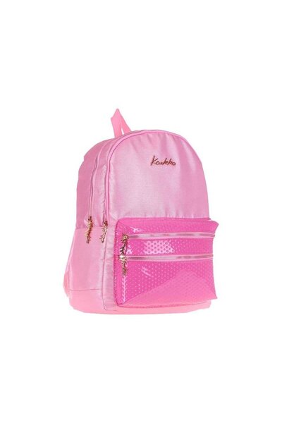 KAUKKO Backpack Magic Dreams Silvery-Pink K1543