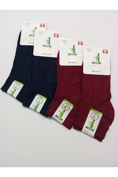 Özeren Çorap Чоловічі бамбукові шкарпетки без швів, 4 пари