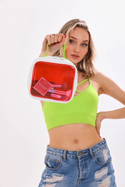 Honorius Kadın Büyük Şeffaf Makyaj Çantası