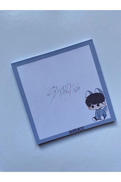 Hara Company Stray Kids Bang Chan 9x9 CmKpop Memopad
