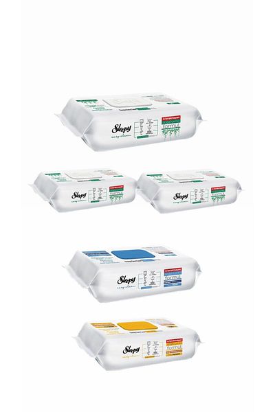 Sleepy SleepyEasy Clean White Soap Additive + Bleach Additive + Soap Additive 5X100 (500 Sheets)
