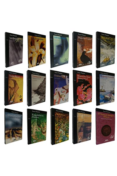 Yapı Kredi Yayınları Amin Maalouf 20 Kitap Takım Semerkant Doğunun Limanları Çivisi Çıkmış Dünya Afrikalı Leo Tanios Kaya