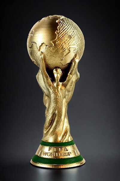 AHWALL Dünya Kupası World Cup 3D Figür Dekoratif Biblo  15 cm