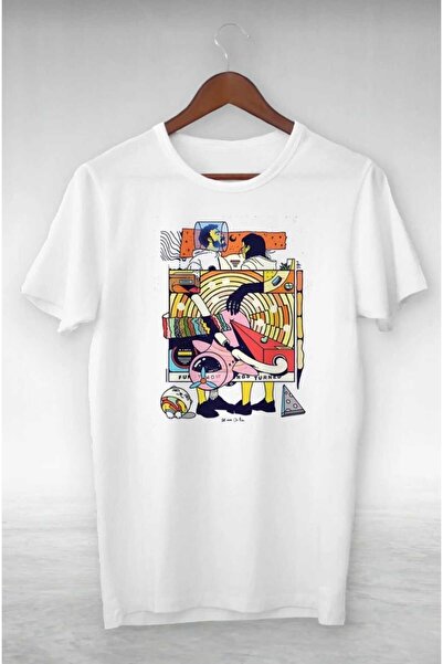 PERISENSE Tricou supradimensionat unisex, femei, bărbați, cu imprimeu special...