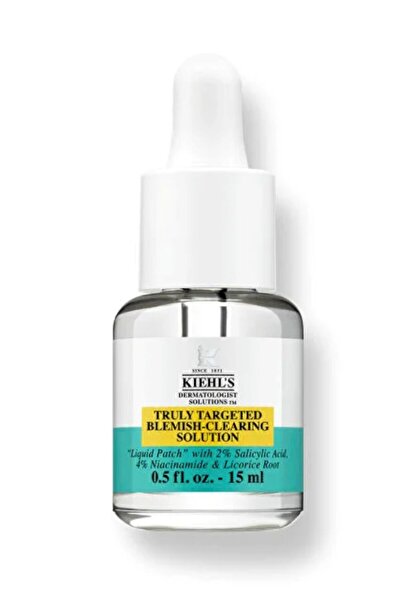 Kiehl's Truly Targeted Blemish-Clearing Solution 15 ML - Sivilce Karşıtı Serum