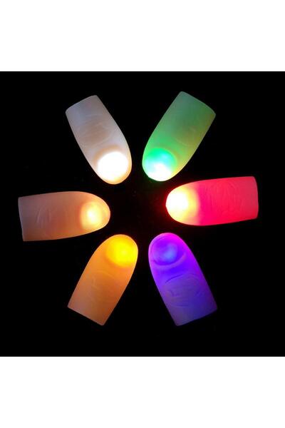 NW NessiWorld LED Lighted Colorful Magic Finger Lighted Finger Joke Finger 1 ...