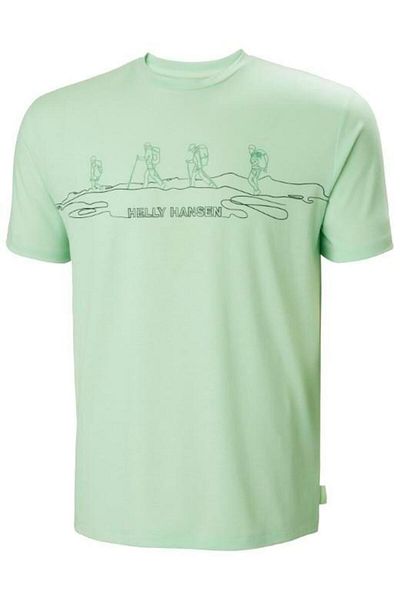 Helly Hansen T-shirt Skog Recycled Graphic