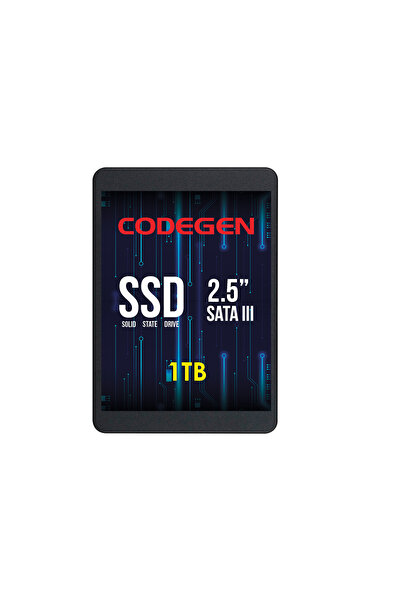 CODEGEN Cdg-1Tb-Ssd25 2.5" 1Tb (560/500Mb/S) Sata Ssd Disk