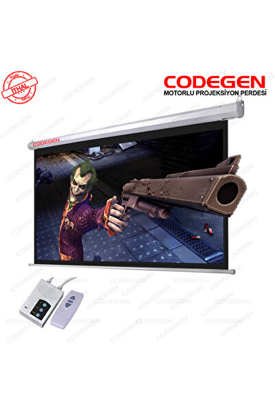 CODEGEN Ex-20 Motorized 200X200 Curtain + Remote