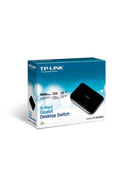 TP-LINK ı-17 TL-SG1005D 5 PORT 10/100/1000 GIGABIT ETHERNET DESKTOP SWITCH