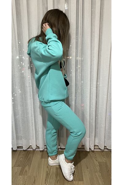 Cardella Panda Teddy Bear Punch Detailed Tracksuit Set