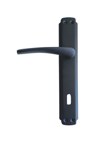 DSYapıAksesuar Bravo Black Door Handle ROOM Mirrored Door Handle (1 Set)(Black)