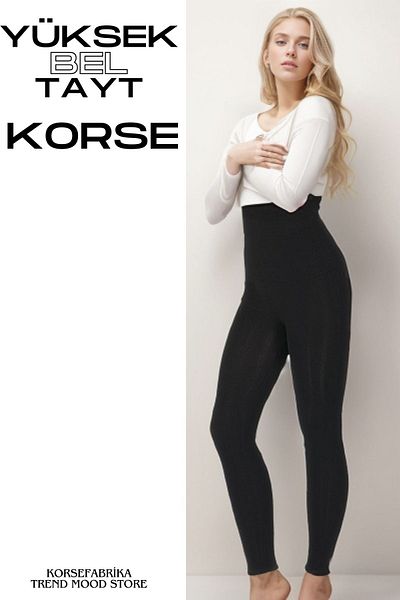korsefabrika trend mood store KF COLANT CORSET DE SLĂBIRE CU TALIE ÎNALTĂ