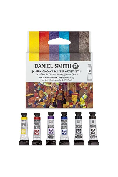 Daniel Smith Watercolor Jansen Chow's Master Artist Set II 6 x 5 ml