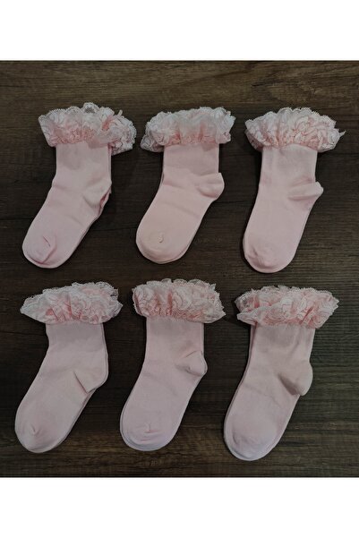 Leement socks Devojčice Čipka pakovanja čarapa sa 6 pari dodataka Pamuk kom