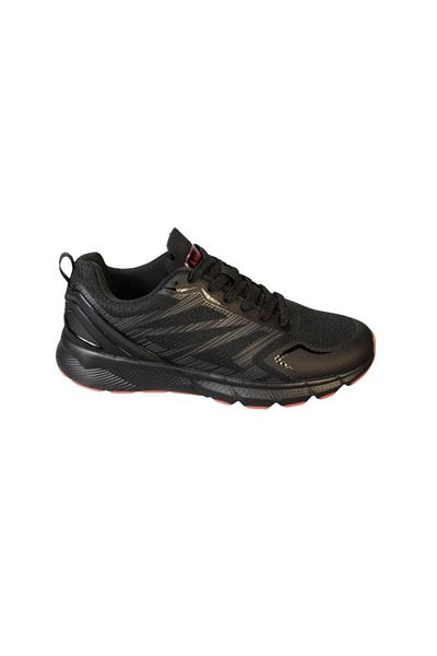 Kinetix KINETIX Men's Black Gray Sneaker Sports Walking Shoes