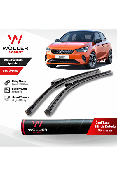 wöller Opel Corsa F Silecek 2019 Sonrası Silecek Takımı Araca Özel