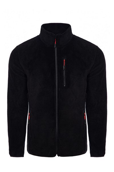 sat tactical 3-Pocket Tactical Fleece Coat Black Color