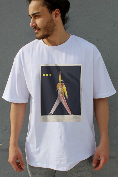 Grove Fashion Unisex Freddie Printed Oversize T-shirt