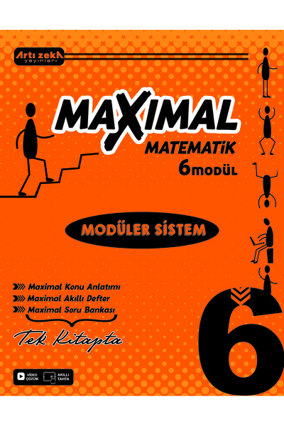 Artı Zeka Yayınları 6.sınıf Maximal Matematik 2025-2026 YENİ BASKI
