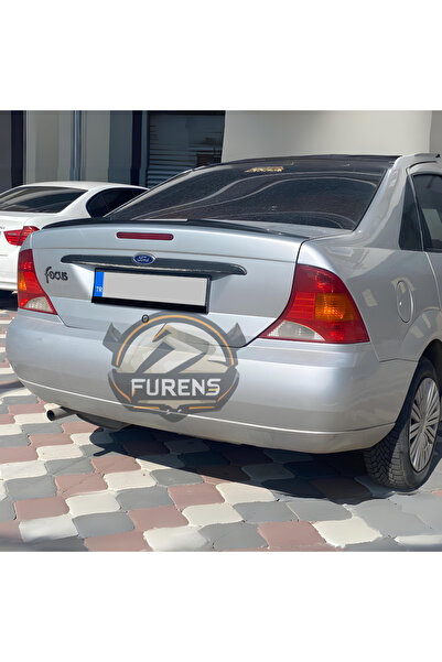 Furens Ford Focus 1 1999-2005 Piano Black Yarasa Tip Üniversal Spoiler Elastik Bagaj Üstü Çıta
