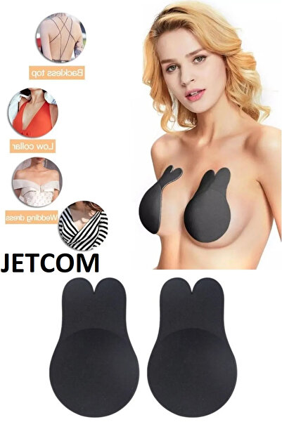 Jetcom Göğüs Dikleştirici Göğüs Ucu Gizleyici Meme Kaldıcırıcı Hayalet Sütyen Yapışkanlı Askısız