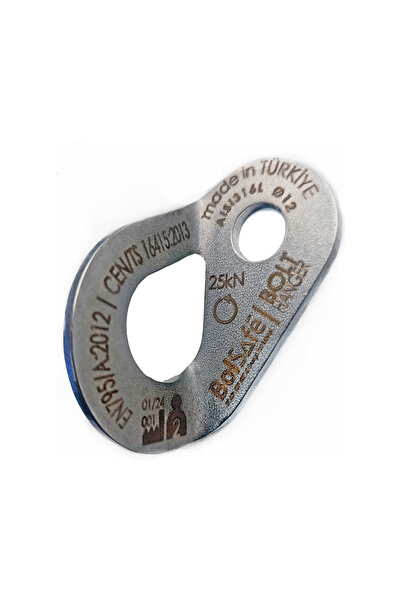 Ankraj Kulağı | Bolt Hanger | Paslanmaz Çelik AISI 316 | EN795/A | CEN/TS 16415 | ANSI Z359.18 2017A