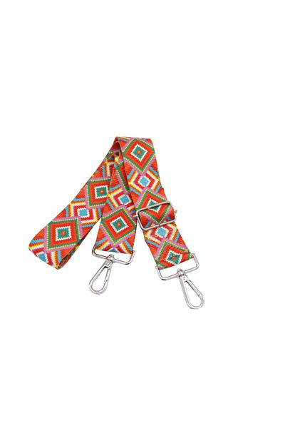 Anatolia 4cm ethnic patterned polyester adjustable bag handle(120 cm)