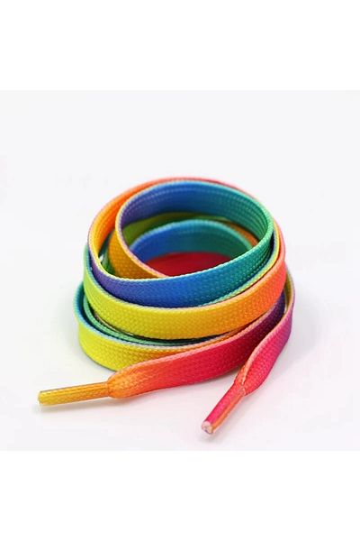 Şanzelize Rainbow Shoelaces