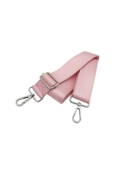 Anatolia Adjustable Laptop-Briefcase Handle with Pink Nickel Buckle, Bag Accessory, Strap 4cmWidth 120cmLength