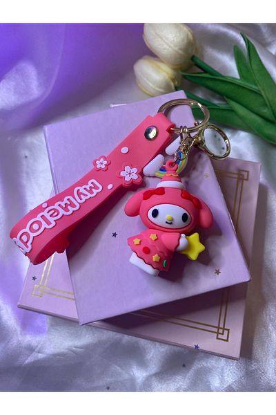 SANRIO Sanrio Character Keychain Melody, 1 Pc