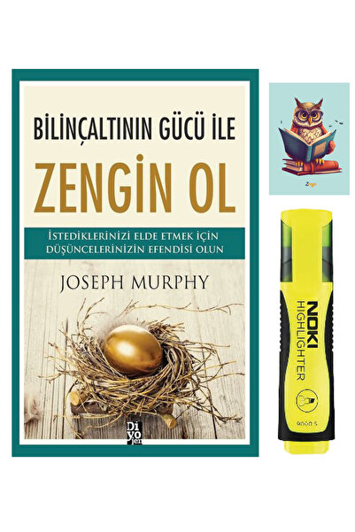 Diyojen Yayıncılık Bilinçaltının Gücü ile Zengin Ol - Joseph Murphy - Sarı Fo...