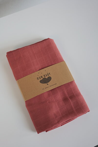 runbaby 75x75 Cm Oeko-tex Certified Baby Muslin Blanket