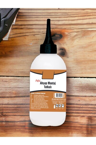 Dünya Magnet Şeffaf Ahşap Montaj Tutkalı, 250 Gr, Ağaç, Ahşap, Mdf, Parke Yapıştırıcı Tutkal