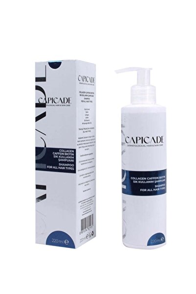 Capicade Collagen Caffein Biotin Sık Kullanım Şampuan 300 Ml 2 Adet