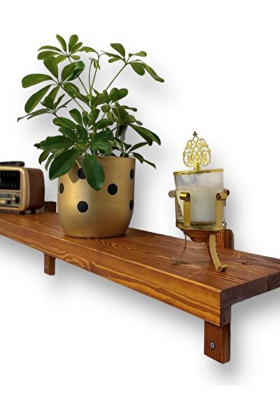 ElaWoodWorking Ela WoodWorking Dekoratif Raf, Duvar Rafı, Ahşap Raf, Tv Altı ...