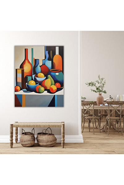 LİLYHOBBYLAND Renkli Baskılı Sayılarla Boyama Hobi Seti (Çerçeveli-Büyük Boy)...