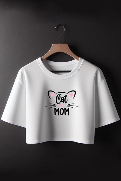 Vordevia Μπλουζάκι με στάμπα Cat Mom