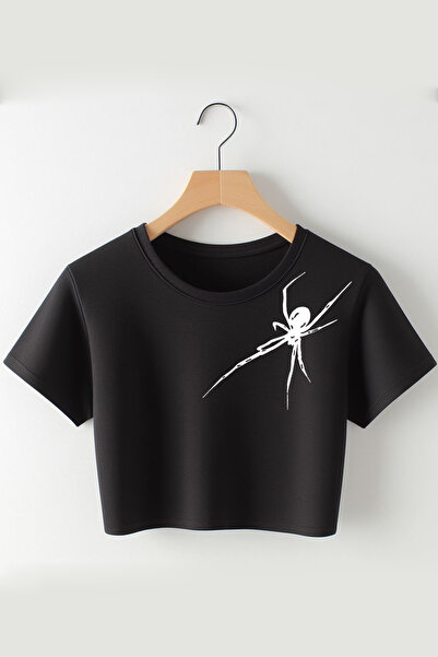 Vordevia Pauk Štampano Skraćeni kroj majica