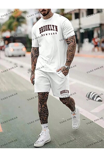 Tarzsokak Set de tricou și pantaloni scurți de jos/sus Cod Sub174