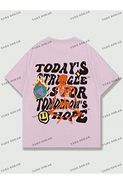 Tarzsokak Tricou cu mânecă scurtă cu imprimeu cu sloganul KOD Trend Street Li...